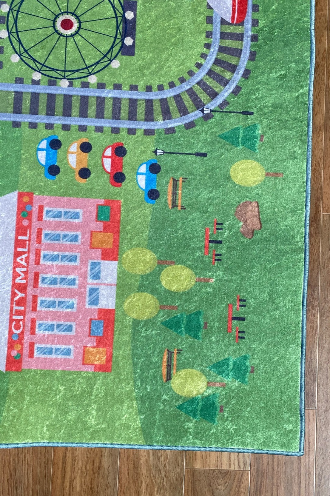 Railroad Kids Rug