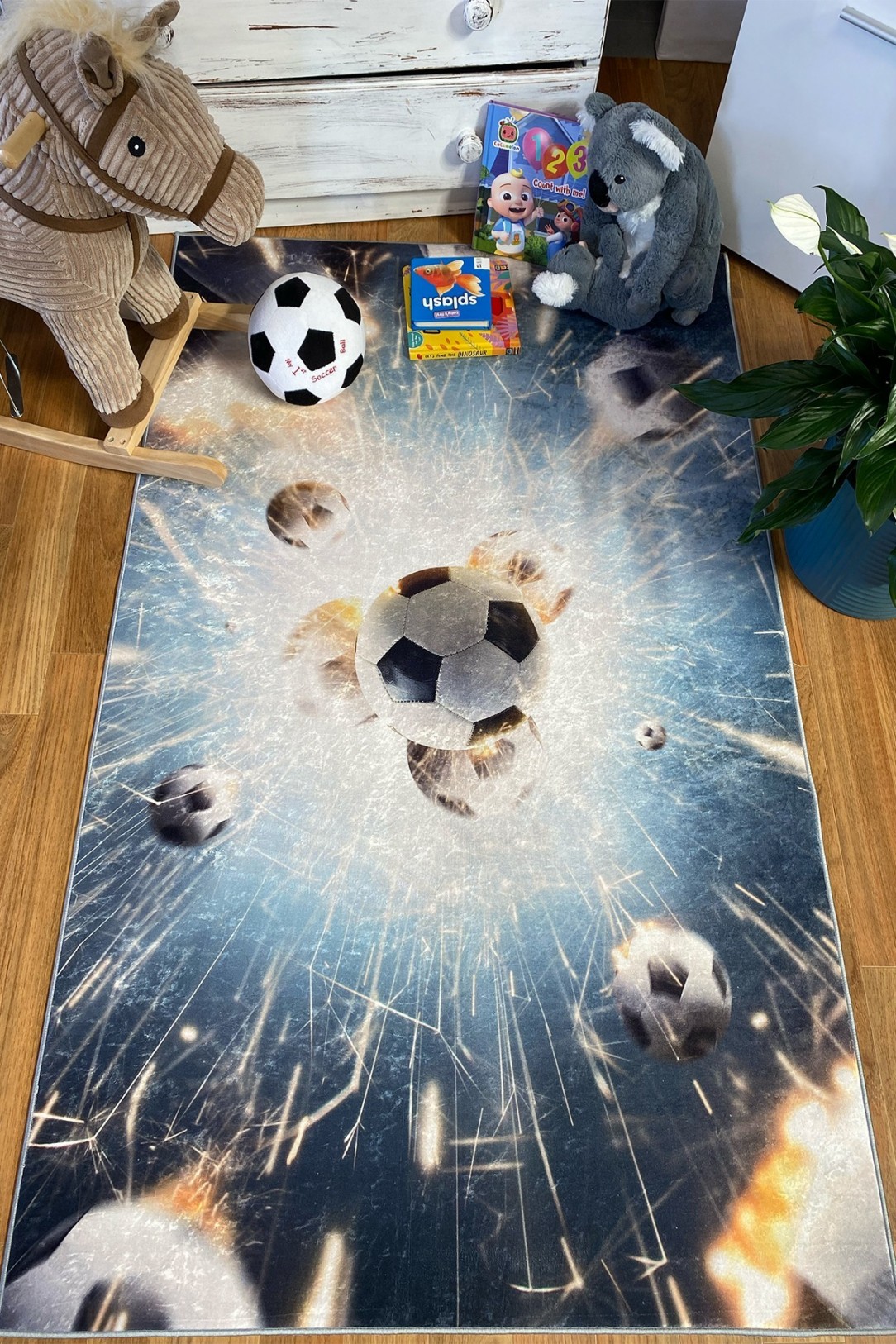 Soccer Kids Rug