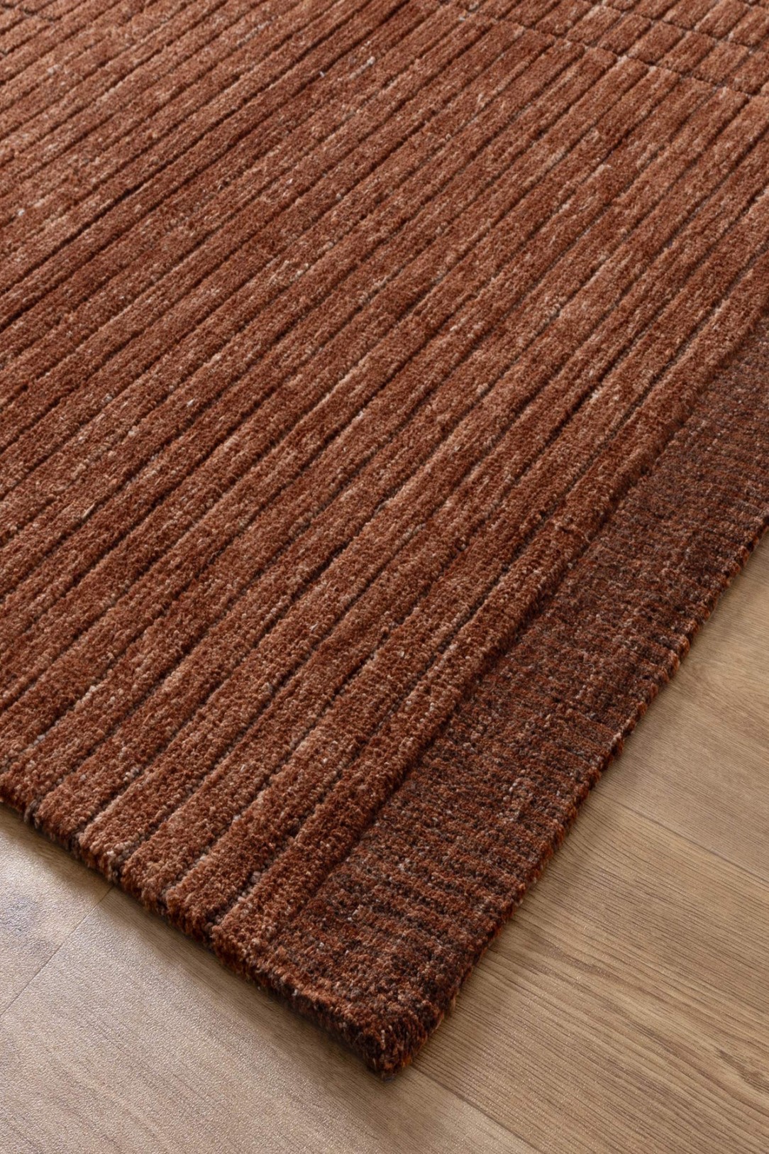 Canyon Terracotta Carved Rug