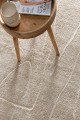 Mila Modern Lines Cream Rug