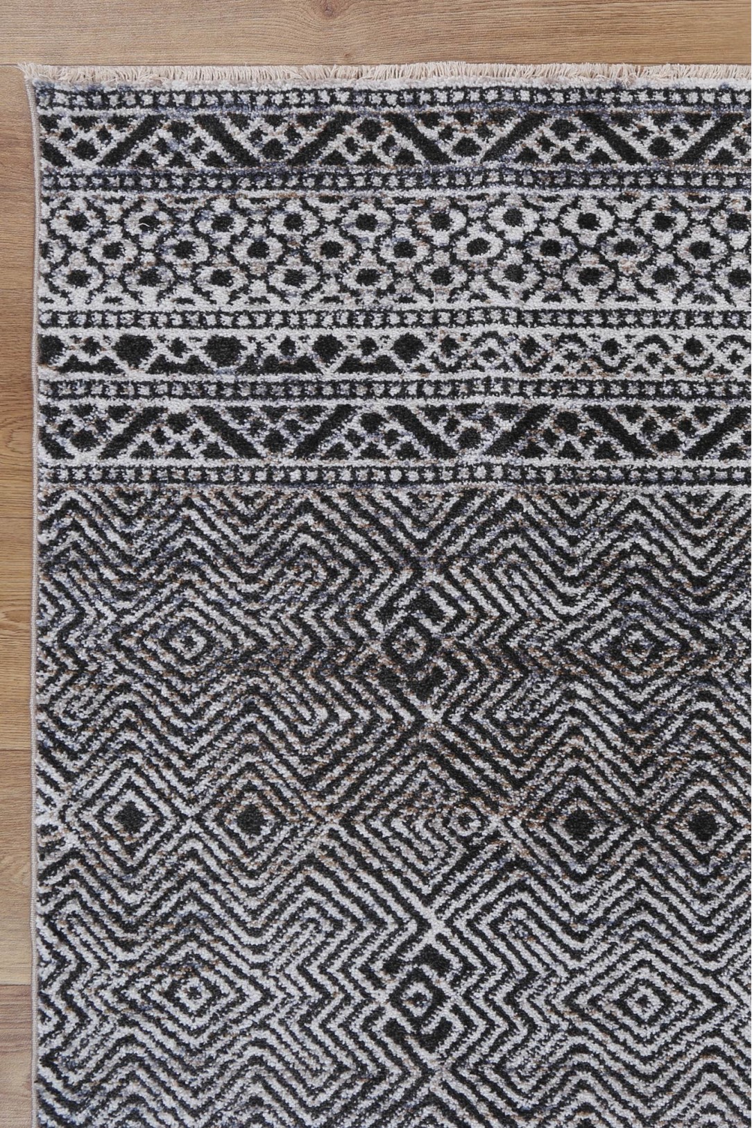 Sydney Charcoal Tribal Rug