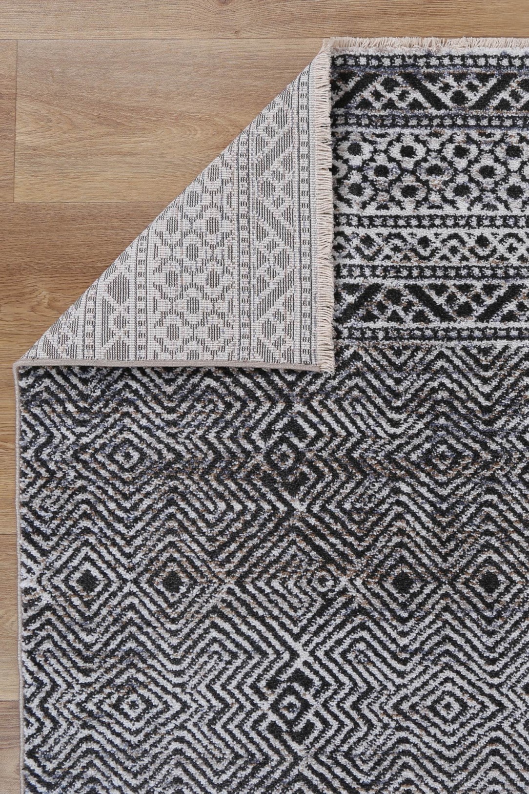 Sydney Charcoal Tribal Rug