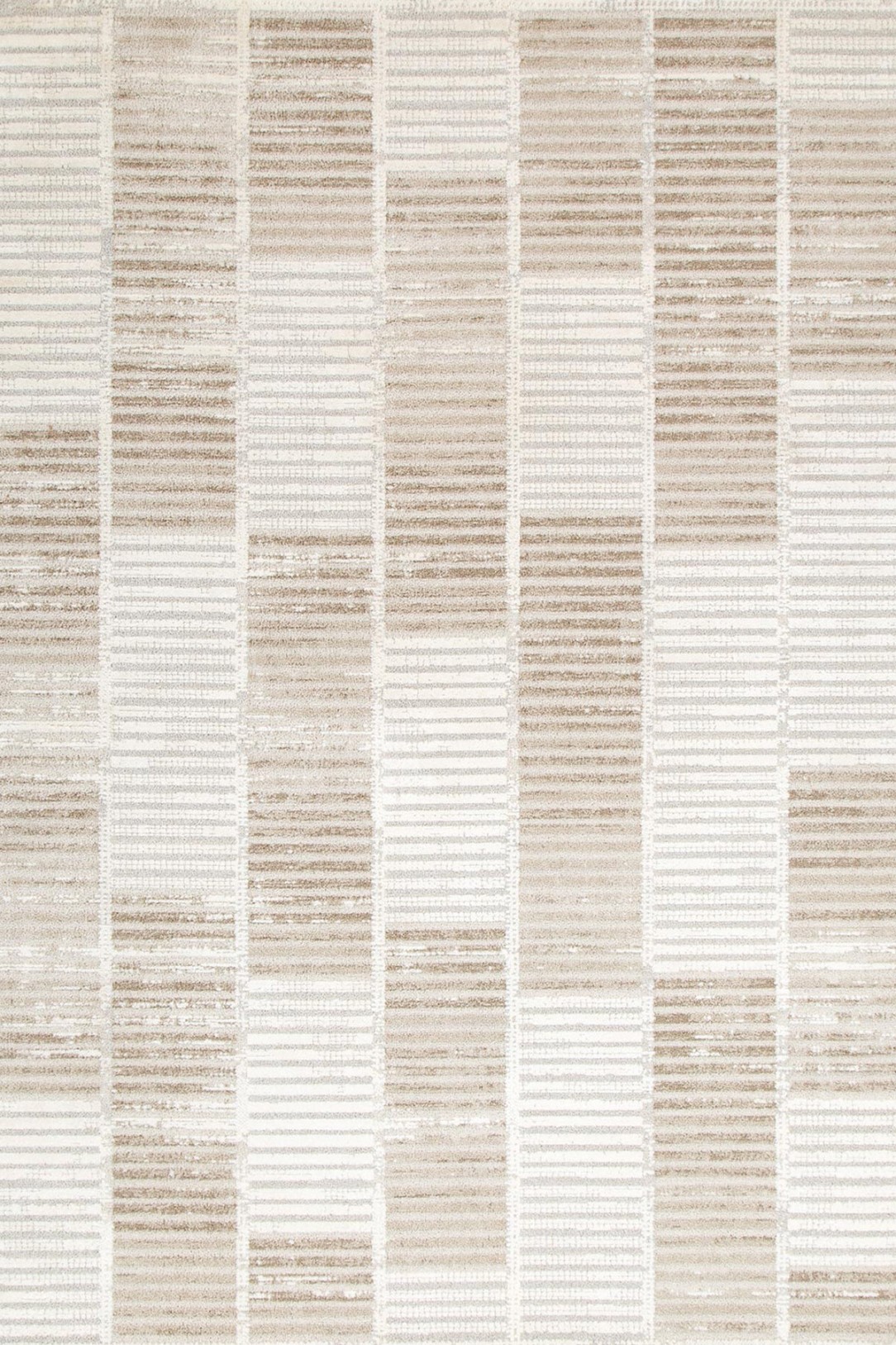 Trend Modern Stripes Grey and Beige Rug