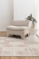 Trend Modern Stripes Grey and Beige Rug