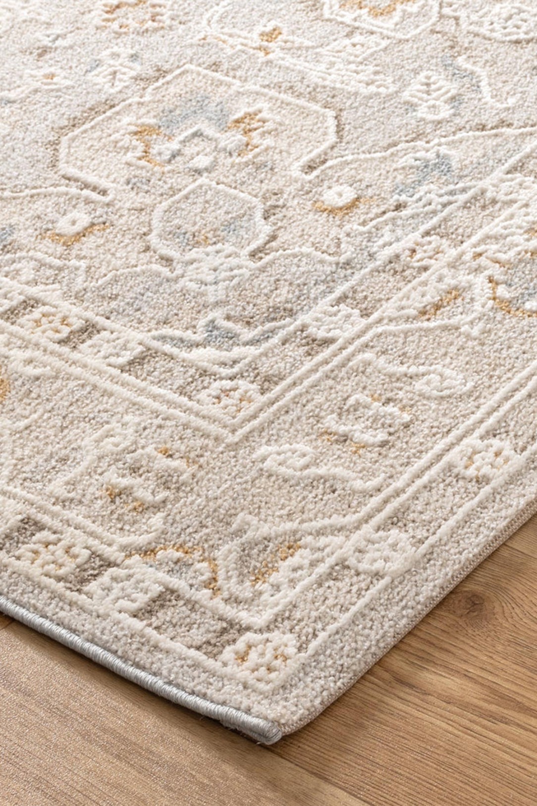 Trend Medallion Beige Multi Transitional Rug