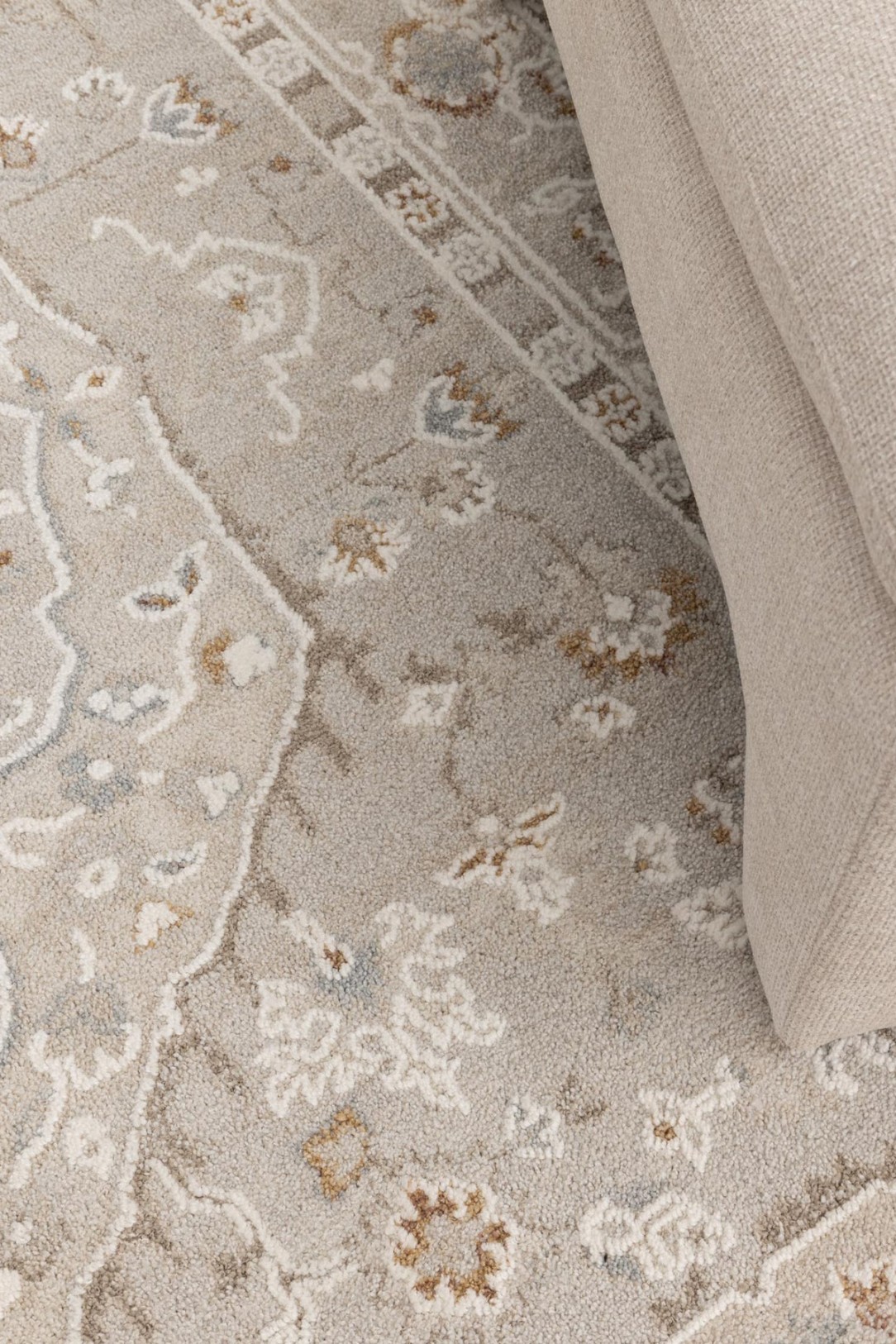 Trend Medallion Beige Multi Transitional Rug