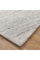 Aria Grey Wool Handcrafted Rug