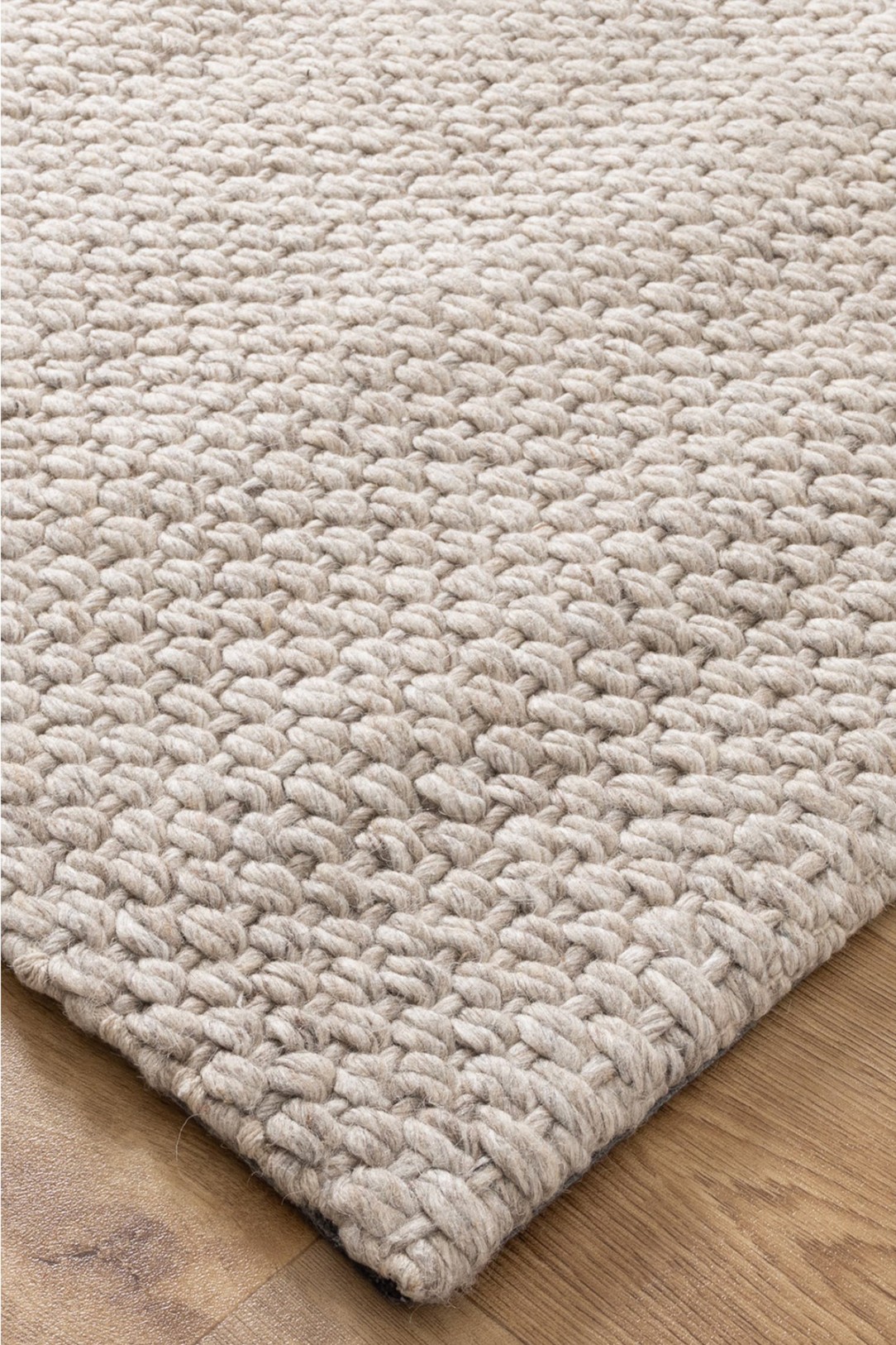 Wool Blended Hand Tufted Area Rug Camel