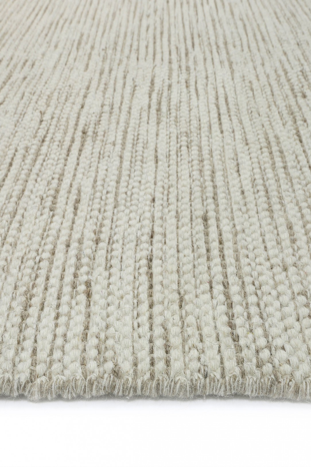 Beige Skandi Reversible Wool Rug