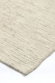 Beige Skandi Reversible Wool Rug