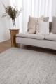 Sierra Luxe Wool Texture Grey Rug