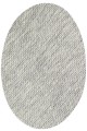 Scandi Grey Round Reversible Wool Rug