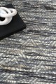 Torquay Chevron Stone Wool Rug