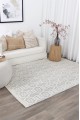 Torquay Diamond Light Grey Wool Rug