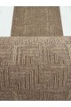 Nikotex Hallway Runner Washable Brown 80cm wide