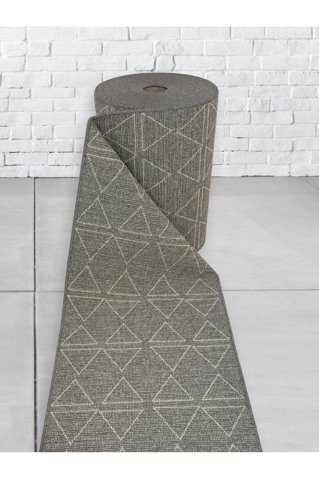 Nikotex Hallway Runner Washable Grey 67cm wide