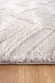 Belmont Chevron Beige Shaggy Rug