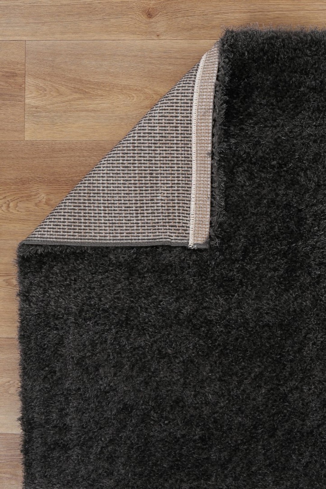 Puffy Shag Rug Anthracite