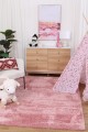 Puffy Shag Rug Pink