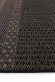 Sisalo Grey Flat Weave Black Rug