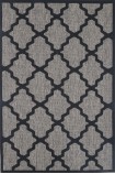 Sisalo Brown Black Moroccan Patterned Rug