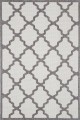 Sisalo Cream Grey Moroccan Patterned Rug