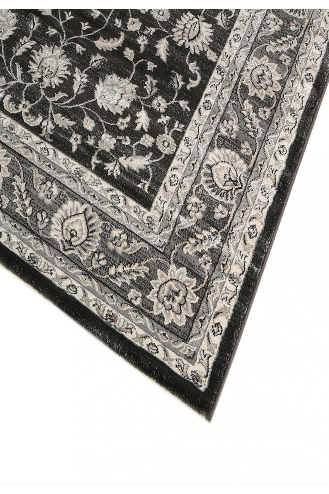 Kenz Oriental Charcoal Rug